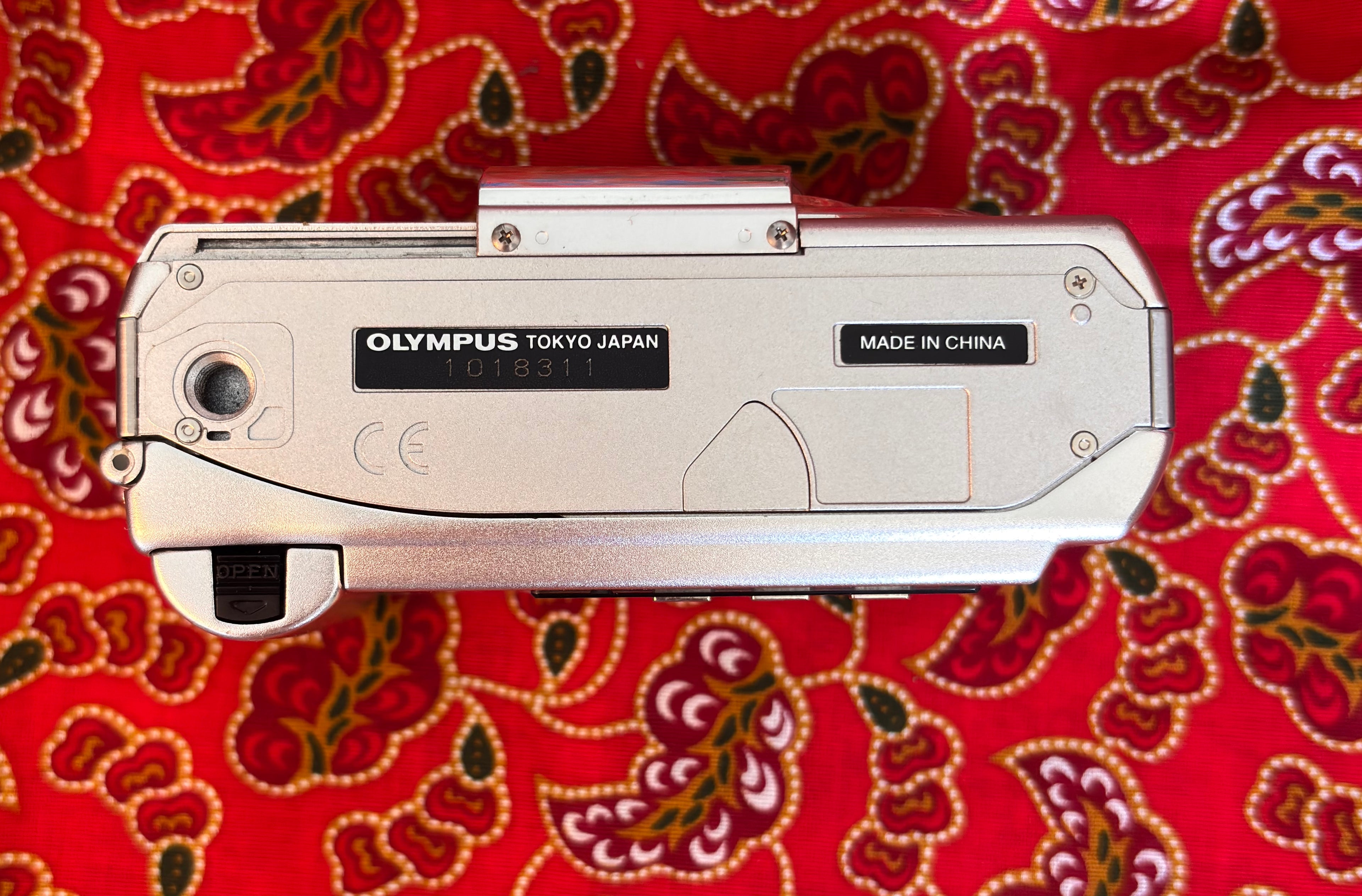 Olympus MJU V - Silver